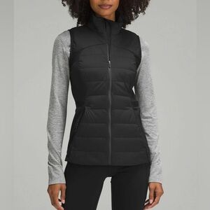 Lululemon Down for It All Vest l GREAT Condition l Black (Size 6)